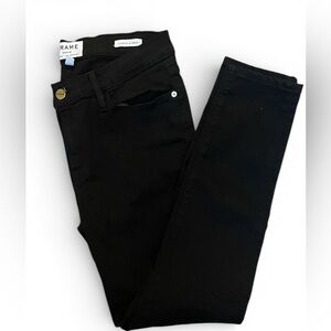 Frame Denim Women's Black Skinny Jeans Size 30 NWOT Style COL403 Film Noir